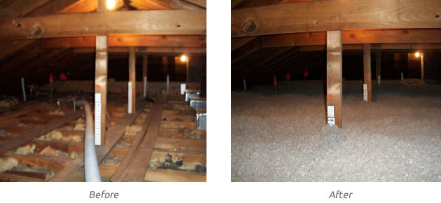 1-2 attic-before-and-after-blown-in-insulation