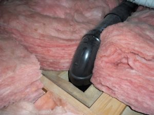 Why fiberglass batts are a poor choice for attics. There are always gaps