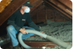 Blown in cellulose attic insulation in Pittsburgh