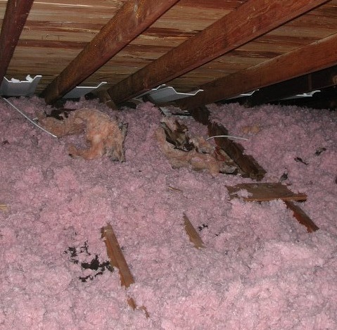 pink fiberglass insulation